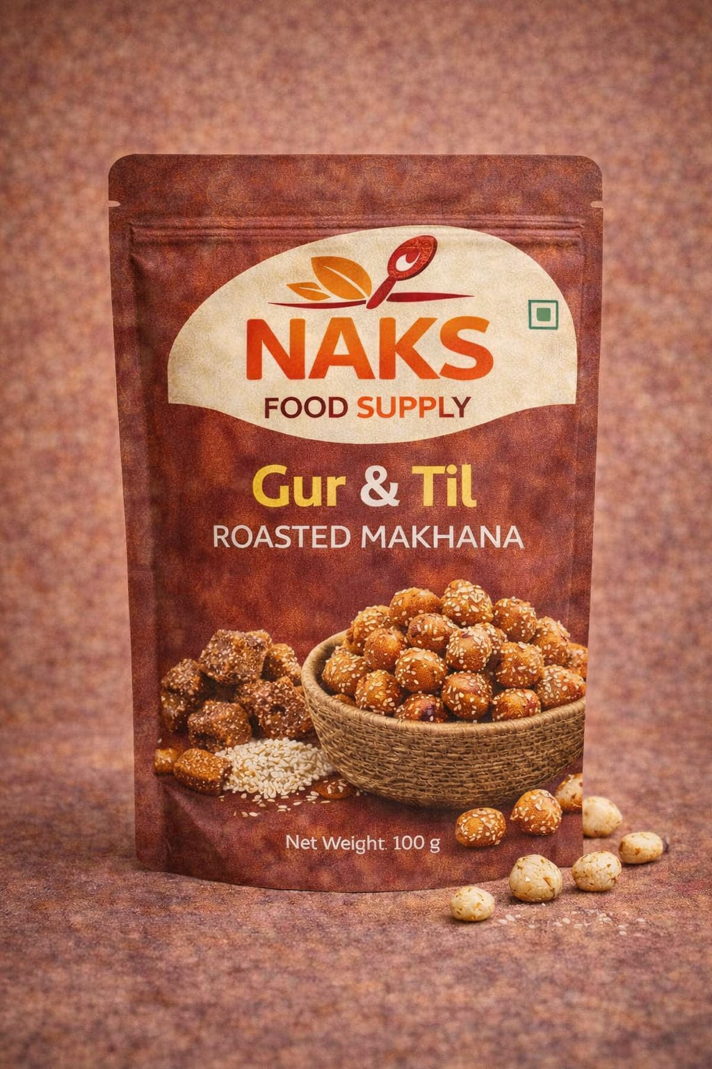 Gur and Till Makhana